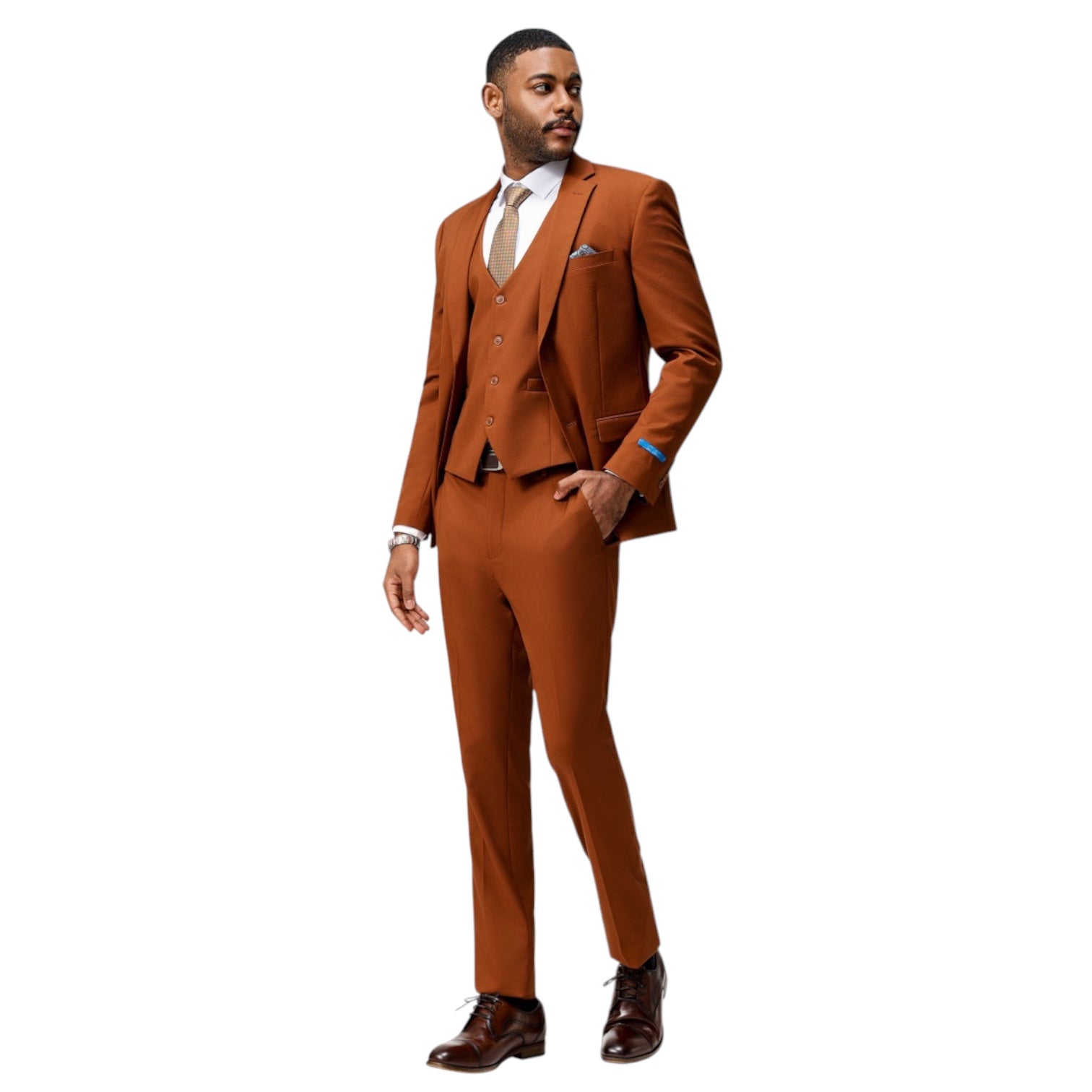 Sean Alexander: Solid 3pc Slim Suit M282SK-12